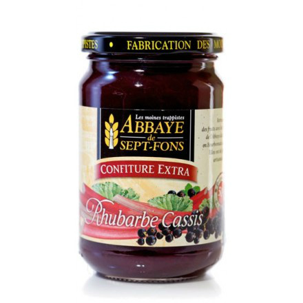 SF61 CONFITURE EXTRA RHUBARBE-CASSIS 370G