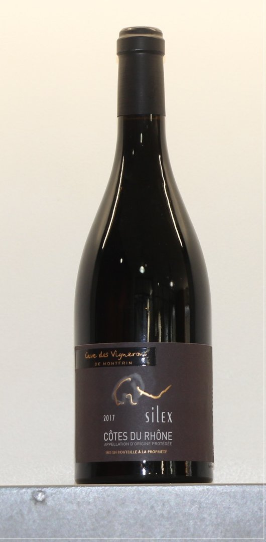 Appellation: Côtes du Rhône ROUGE SILEX           vendu par 6 bouteilles 75cl